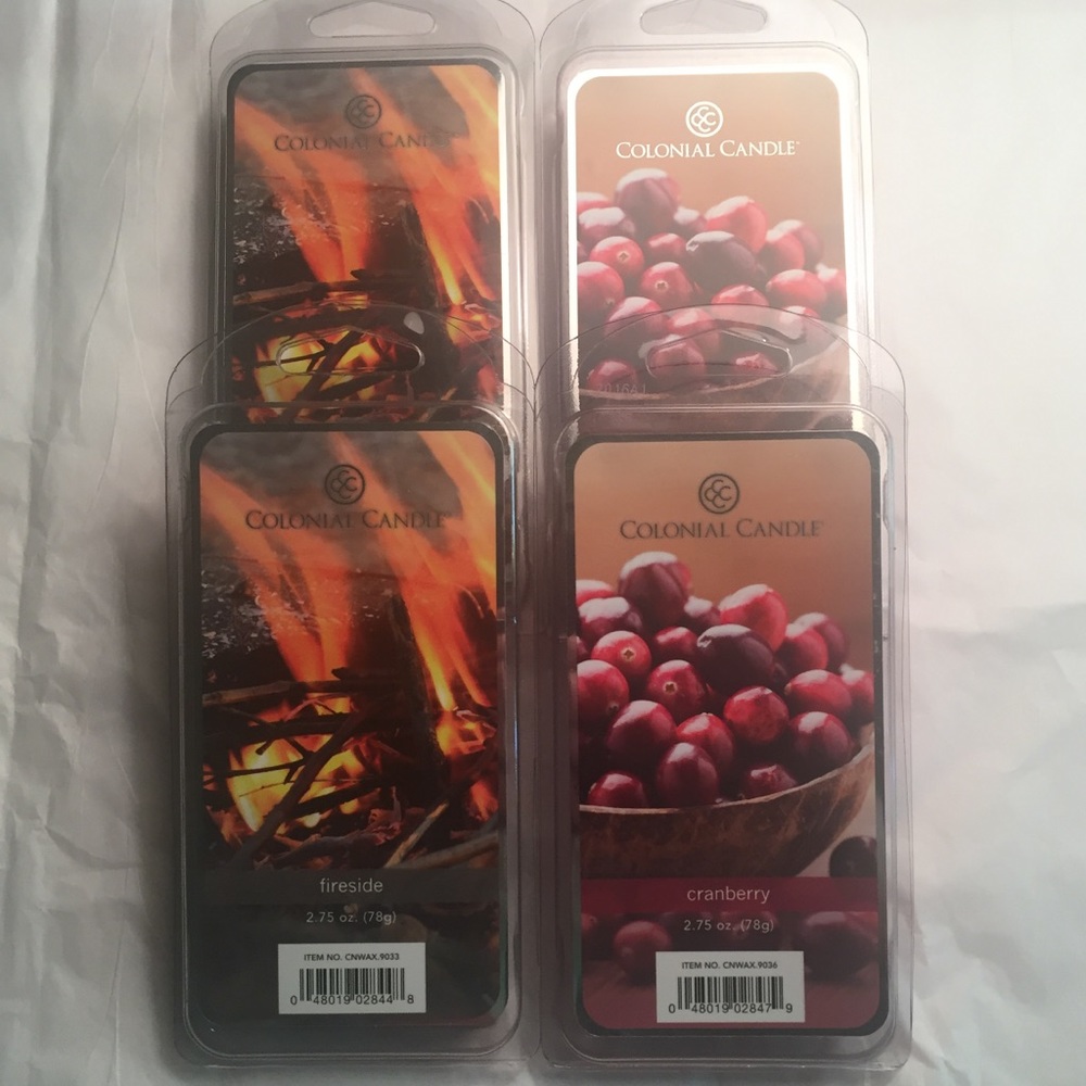 🆕{Colonial Candle Company} 4 Wax Melts